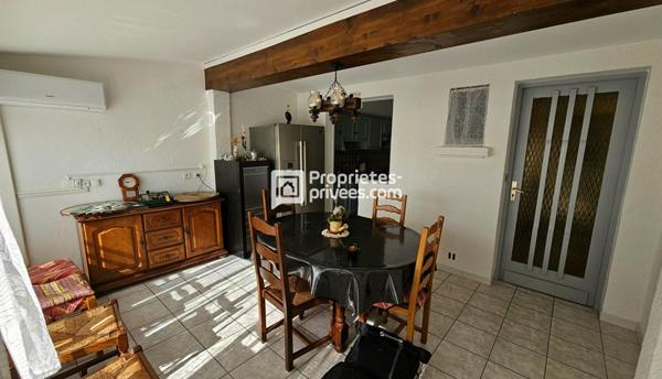 Maison 3 faces de 110 m² avec jardin de 400 m²