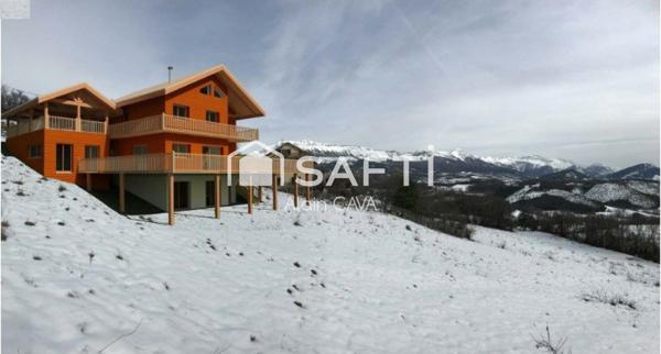 Terrain de 2157 m² vue dégagée sur la commune de SELONNET,