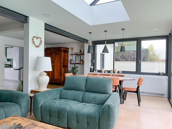 Maison Angers/Hutreau, 4 chambres, garage, piscine