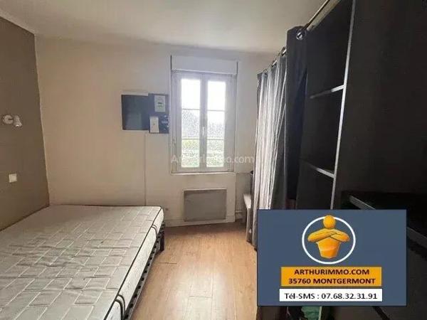 Vente                                                      Appartement
                        
                     1 pièces                      25 m2                     à Rennes