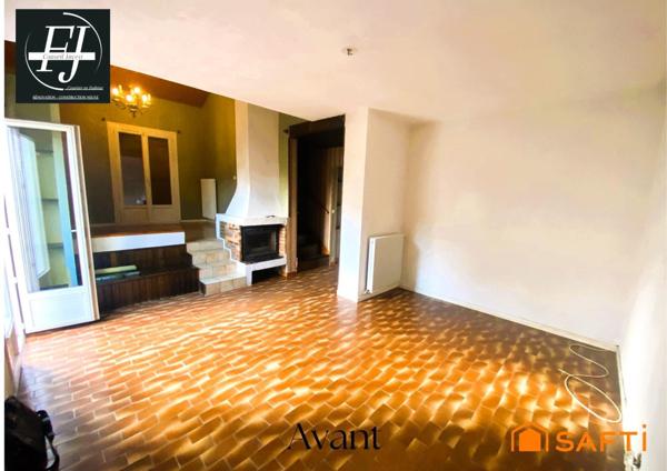 Maison 3-4 chambres, véranda et garage, idéal premier achat