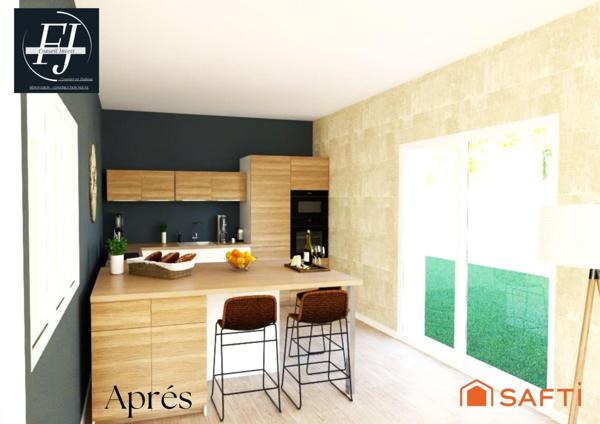 Maison 3-4 chambres, véranda et garage, idéal premier achat