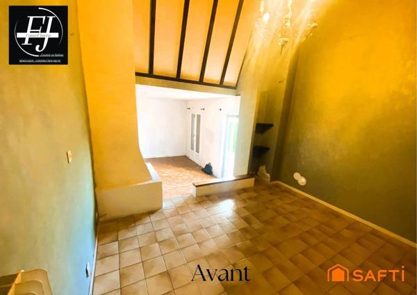 Maison 3-4 chambres, véranda et garage, idéal premier achat