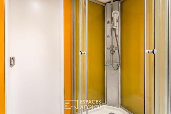 Appartement type loft avec cave attenante aménageable