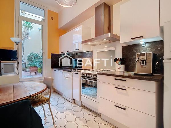 Maison de ville T4 de 135 m² Patio et terrasse