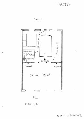 À vendre : Appartement 2 pièces à Batignolles, Paris 75017