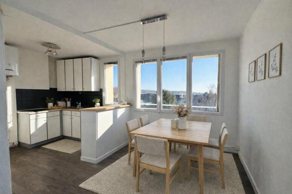 Appartement rénové F3 de 56 m²