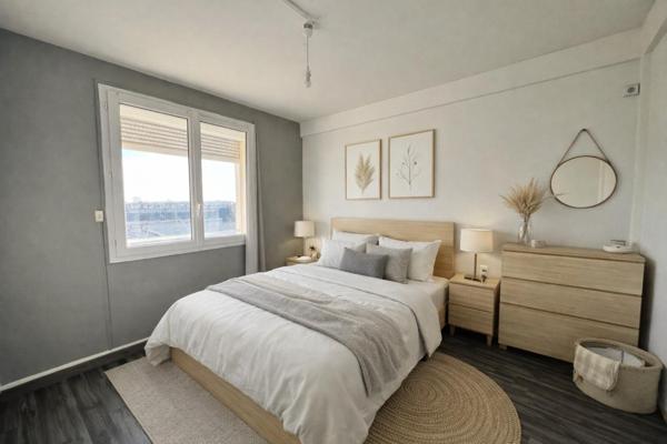 Appartement rénové F3 de 56 m²