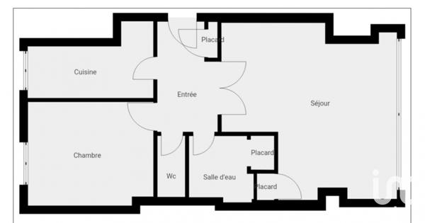 Appartement à vendre 2 pièces 55 m² Le Havre