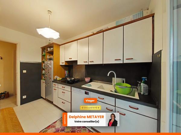 Viager libre, Appartement T3 déjà loué, très bon placement !