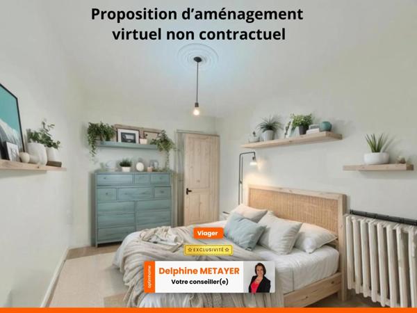 Viager libre, Appartement T3 déjà loué, très bon placement !