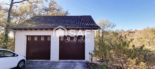 Belle propriété avec un vaste terrain arboré