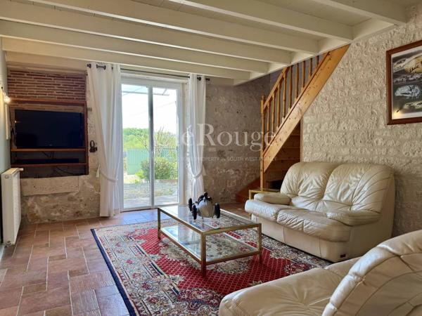 A proximité d'Eymet - Propriété de charme avec maison d'amis, grand garage, piscine et vue panoramique