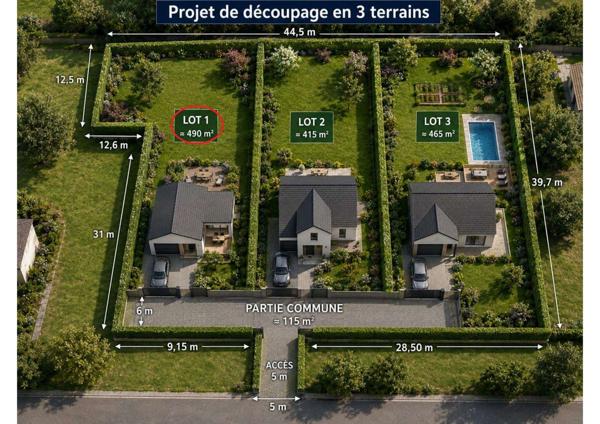 Terrain nu