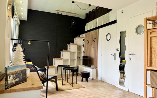 Appartement à vendre    1 pièce • 24,74 m2 Marcq-en-Baroeul