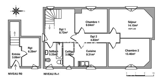 Location Appartement 3 pièces 77.22 m² - Lourdes 65100