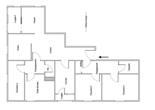 Appartement
         5 pièces
        - 105 m² Exclusivité 279 000 € *