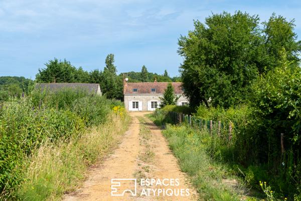 Magnifique longère rénovée au coeur de la nature