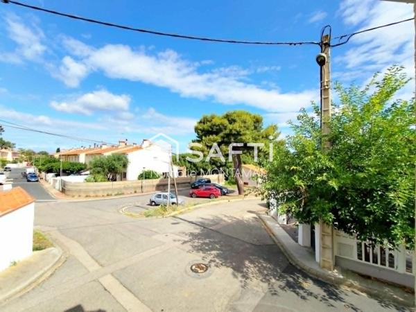 Canet Village,Charmant T2 rénové de 29m²,1er étage