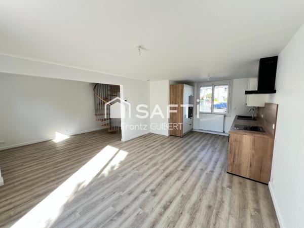 Saint Nazaire, maison rénovée 78m² avec jardin