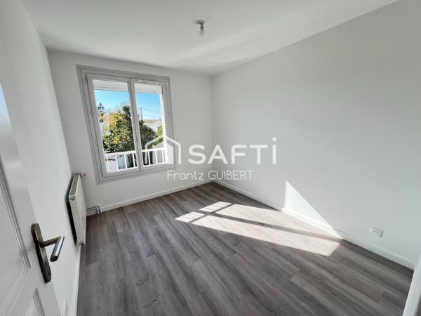 Saint Nazaire, maison rénovée 78m² avec jardin