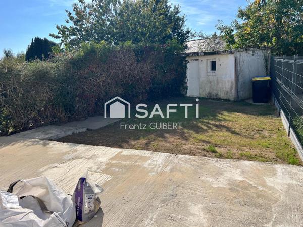 Saint Nazaire, maison rénovée 78m² avec jardin