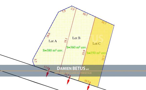 Terrain à vendre de 350,00 m² L'ILE D'YEU (85), SAINT-SAUVEUR.