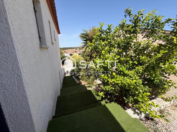 MAISON T4 DE 110 M² AVEC PISCINE ET GARAGE SUR TERRAIN DE 560 M²