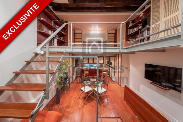 Pied-à-terre exclusif à deux pas du Pont Neuf - Triplex atypique