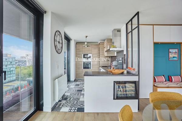 APPARTEMENT NANTERRE -  4 PIECES - 93 M² - VUE DEGAGEE - BALCON DE 34 M²