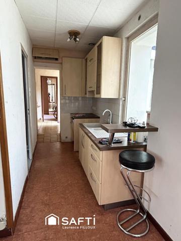 Maison 3 chambres avec jardin