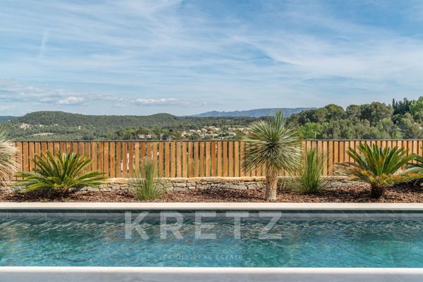 AIX-EN-PROVENCE VILLA CONTEMPORAINE  272 m2, 5 CHAMBRES, VUE SAINTE-VICTOIRE