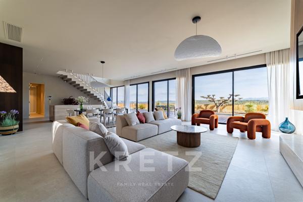 AIX-EN-PROVENCE VILLA CONTEMPORAINE  272 m2, 5 CHAMBRES, VUE SAINTE-VICTOIRE