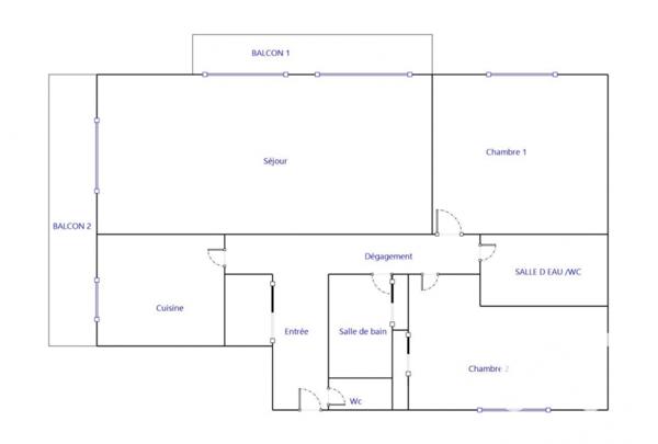 Appartement à vendre 3 pièces 88 m² Vitry-sur-Seine