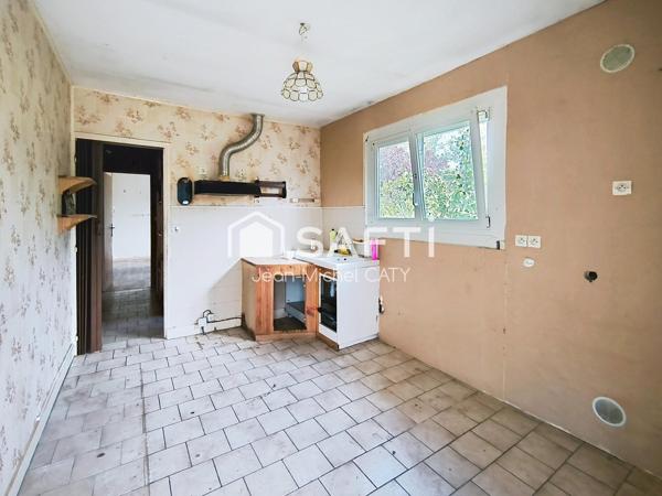 POUILLY SUR LOIRE, maison de 73 m² sur 1888 m² de terrain.