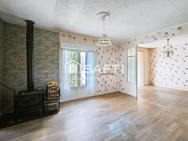 POUILLY SUR LOIRE, maison de 73 m² sur 1888 m² de terrain.