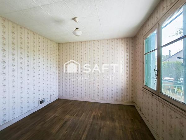 POUILLY SUR LOIRE, maison de 73 m² sur 1888 m² de terrain.