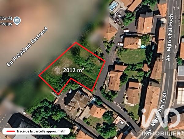 Terrain à vendre 2 012 m² Le Puy-en-Velay
