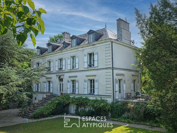 Maison de maître avec jardin d’exception en centre-ville
