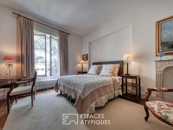 Maison de maître avec jardin d’exception en centre-ville