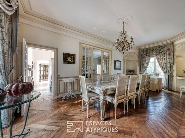 Maison de maître avec jardin d’exception en centre-ville