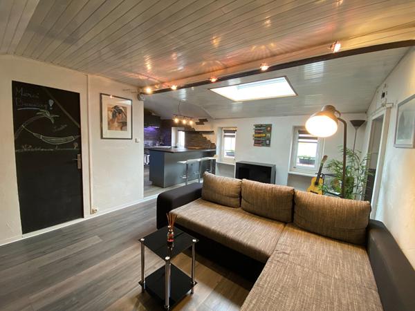 A Vendre Appartement T2 meublé vendu loué Mont De Marsan hyper centre  dernier étage