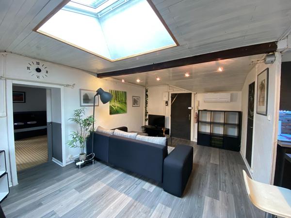 A Vendre Appartement T2 meublé vendu loué Mont De Marsan hyper centre  dernier étage