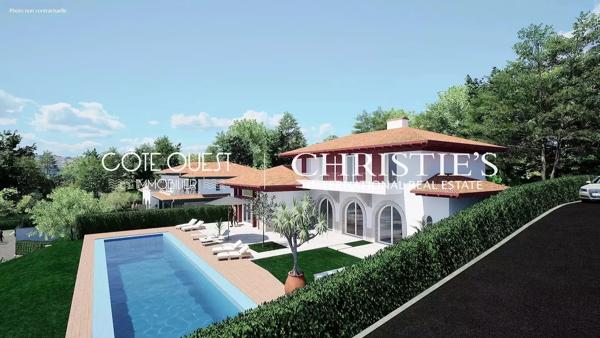 À vendre Saint-Jean-de-Luz - Villa de 185 m² avec piscine et vue Rhune