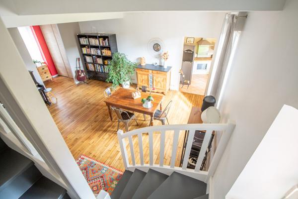 VENDRE NANTES/ZOLA MAISON AVEC CHAMBRE AU REZ DE CHAUSSE /JARDIN/GARAGE