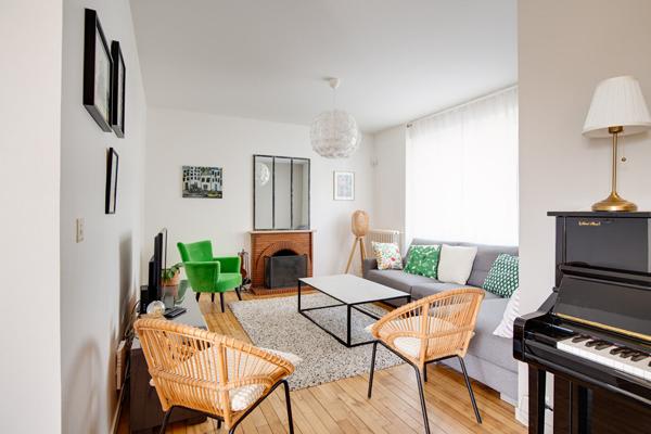 VENDRE NANTES/ZOLA MAISON AVEC CHAMBRE AU REZ DE CHAUSSE /JARDIN/GARAGE