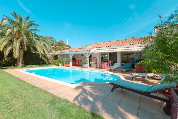 VILLA DE PLAIN-PIED AVEC PISCINE ET JACUZZI À SOORTS-HOSSEGOR