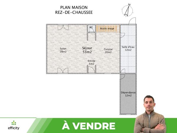 Maison
         5 pièces
        - 112 m² 132 000 € *