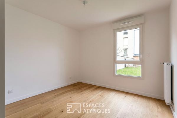 Rez-de-jardin contemporain en centre-ville