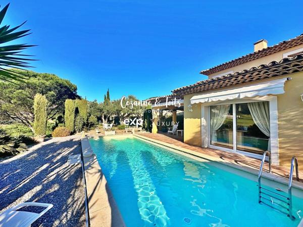 Villa provençale à vendre face au Golf 18 trous de Sainte-Maxime